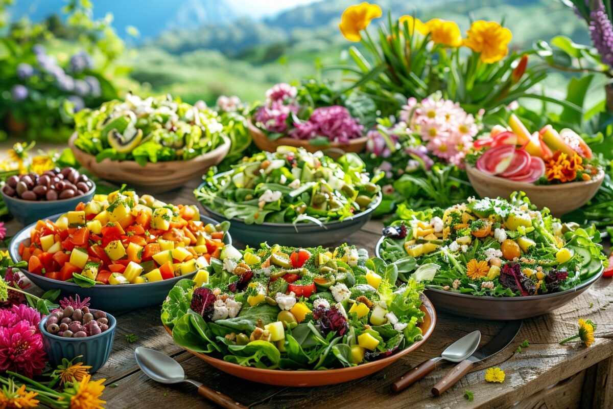 Découvrez ces cinq salades rafraîchissantes pour maintenir votre silhouette ce printemps